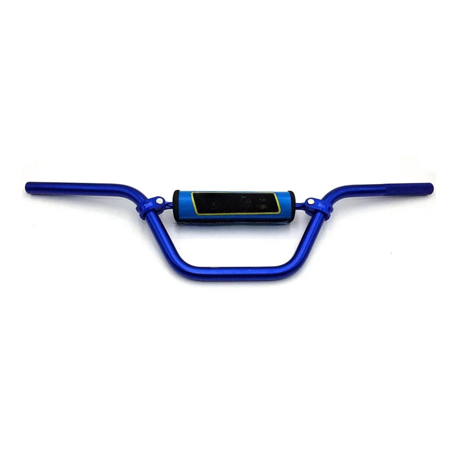 manubri moto con impugnature Manubrio 4 colori 22mm 7/8 "manubrio moto motocross per Dirt Pit Bike motore ATV in lega di alluminio(Blue)
