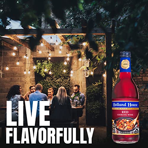 Holland House Red Cooking Wine, Ideal For Cooking, Roasting And Marinating, 16 Fl Oz #TOP3