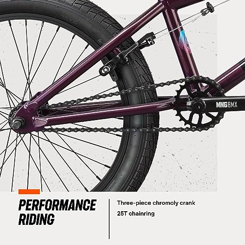 Foto von Mongoose Unisex – Erwachsene Legion L40 Fahrrad, Purple, 20 inches