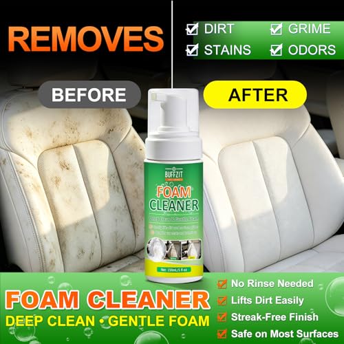BUFFZIT Car Interior Foam Cleaner Kit