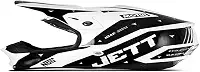 Capacete Motocross Th1 Jett Evolution 2 Rosa/Azul Celeste 56