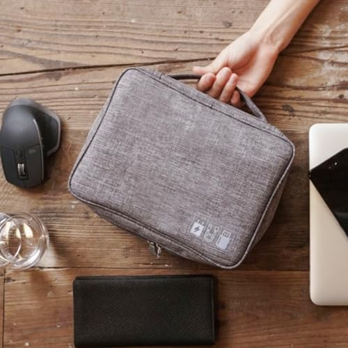 Bolsa armazenadora de cabos, para notebooks, transporte de carregadores, bolsa de viagem - TYDA (PRE