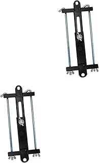 FAVOMOTO 2 Peças Suporte De Bateria De Veículo Suporte De Bateria De Carro Suporte De Bateria De Substituição Suporte De Bateria Universal Suporte De Carro Bateria De Automóvel Suporte De