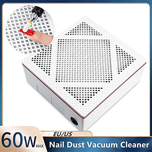 HEQIE-YONGP Nagelpfleger Kit- Nagelstaub Staubsauger Nägel Staubsammler 80W Vakuum Nagelstaub Extraktor Maniküre… – Bild 4