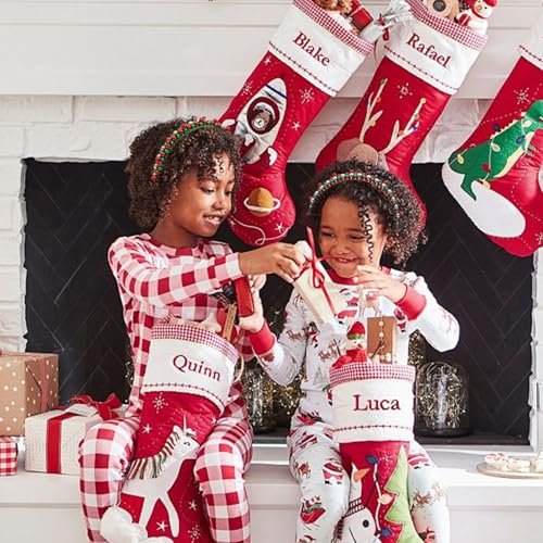 Uintoon Christmas Headband 2 Pack for Women Girls - Jingle Bell Headbands With Red Green Silver Tone Bells - Holiday Party Costume Decoration Accessory