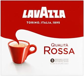 Lavazza Qualita Rossa Ground Coffee 2 x 8.8 oz 250 g - Lavazza Qualita Rossa Ground Coffee 2 x 8.8 oz 250 g