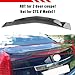 HHENGYISOUL Rear Trunk Spoiler Roof Lid Wing Lip for Cadillac CTS Sedan 2008-2013,ABS Material Rear Spoiler Wing Rear Trunk Lip, Glossy Black Style