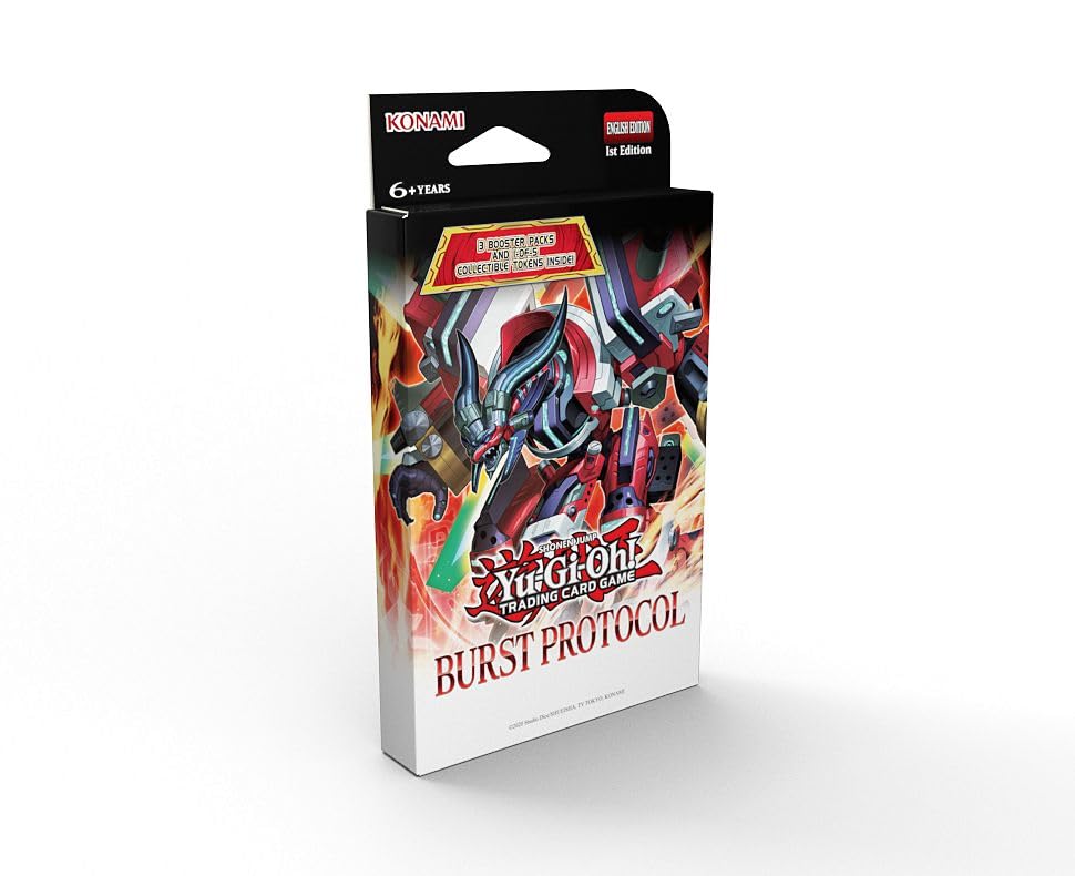 Yu-Gi-Oh! Burst Protocol 3-Pack Booster (Wersja angielska)