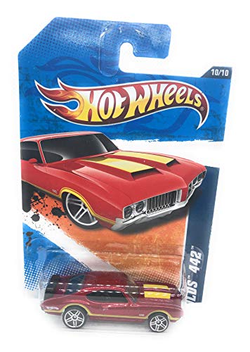 Hot Wheels 1970 Olds 442 miniature Hot Auction 2010 pour collectionneur
