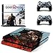 TAOSENG Gioco God of War Adesivi in ​​Vinile per Playstation 4 Ps4 Console Ps4 Controller Skin Decalcomanie Playsation 4 Cover Protector
