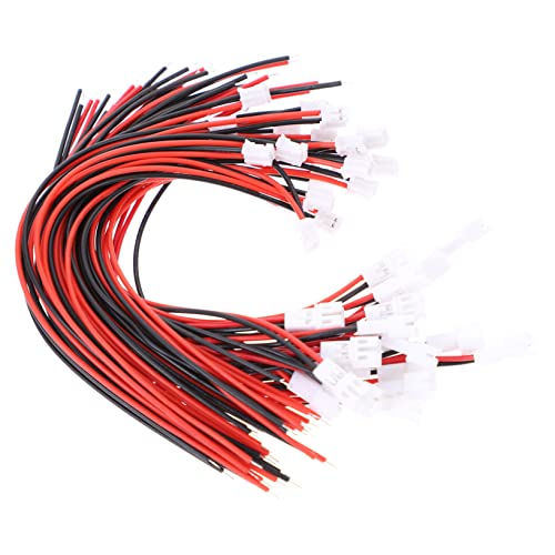 2 Pin Terminal Connection Wire 20Pcs 15x0.5x0.4cm for Leads
