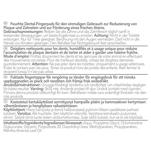 Vet's Best Almohadillas de Limpieza de Dientes Naturales para Perros 50 Unidades 160 g - imagen 3