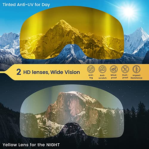 Funomo Motorcycle Goggles Dirt Bike Glasses For Atv Motocross thumb #2