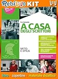 a casa degli scrittori mito ed epica (9788828624738) + copertine + il tuo libro scolastico copertinato con articoli di cartoleria per la scuola