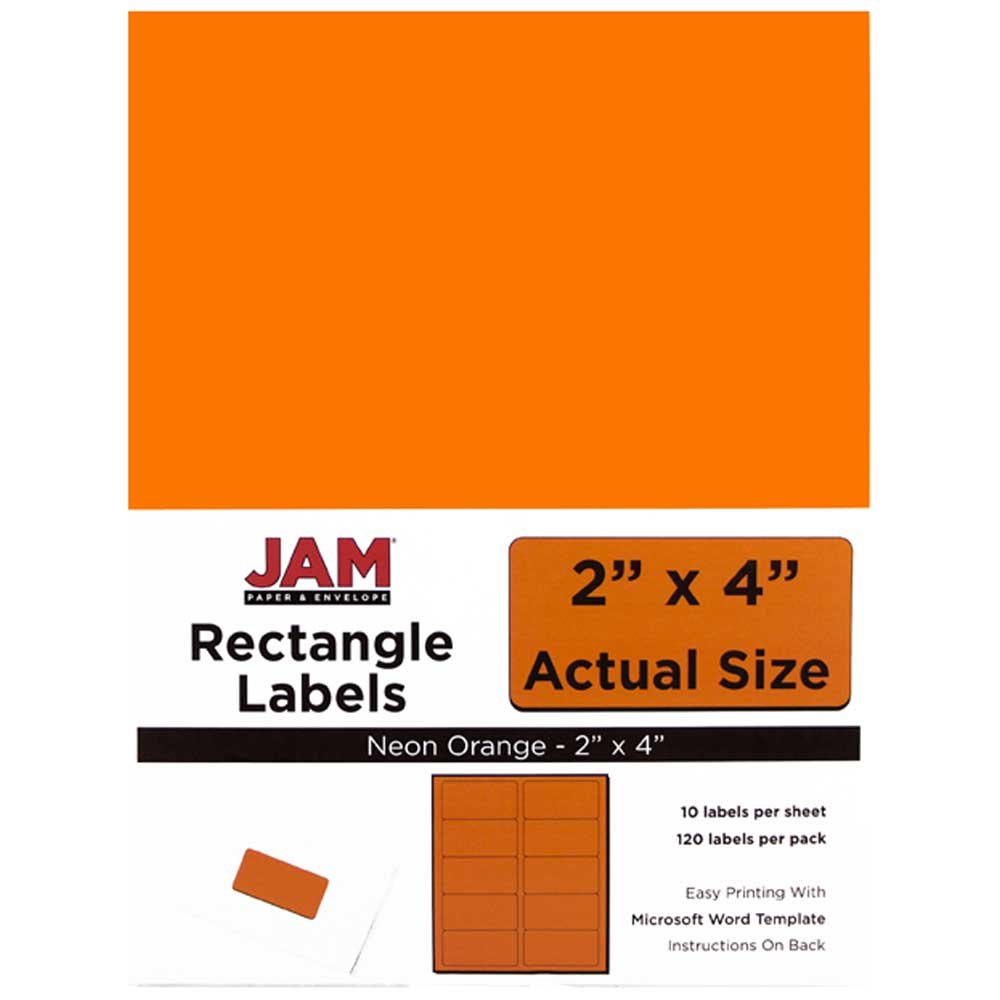 Amazon.com : JAM PAPER Shipping Address Labels - Standard Mailing