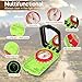 Sportneer Hiking Compass with Mirror - Orienteering Compass for Kids, Gifts, Hiking, Camping, Backpacking - Green
