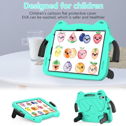 Coque iPad 11e génération protection antichoc verte EVA