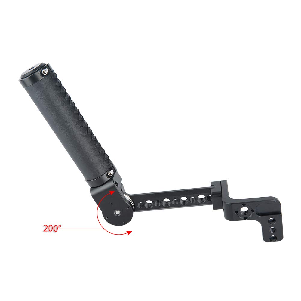NICEYRIG Poignée en Cuir pour DJI Ronin-SC/Ronin S/DJI RSC 2 / DJI RS 2 Rosette