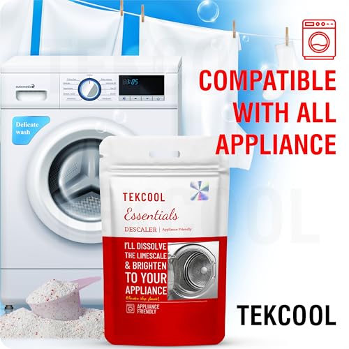 Image of Washing Machine Cleaner, Descaler for Washing Machine Front Load and Top Load, Washing Machine Cleaning Powder, Descaling Powder for Washing Machine (100 Gm - Pack of 4)