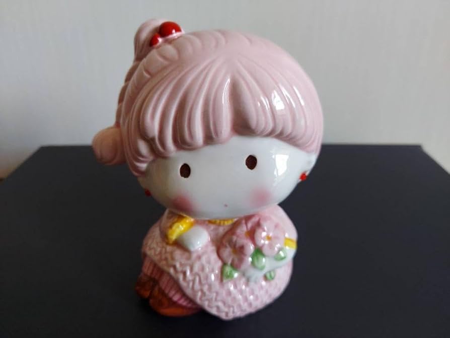 陶器 貯金箱 昭和 レトロ Amazon.co.jp: 昭和レトロ コトブキ 陶器貯金箱 女の子 : ホビー