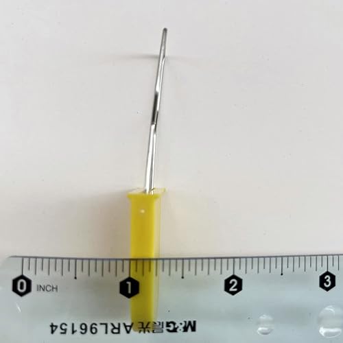 Miniatura 7 de Candados de plástico numerados, sellos de seguridad con alambre de metal, cierre de etiqueta amarillo (paquete de 100)