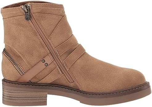 Blowfish Malibu Women's Visit Ankle Boot, Almon OiledVeganSuede/CrmCofeD, 8 | Image 5