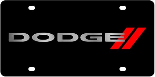 Eurosport Daytona - Compatible con placa acrílica Dodge Black Stripe