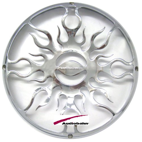 Audiobahn AFG15C 15" Chrome Aluminum Subwoofer Grill