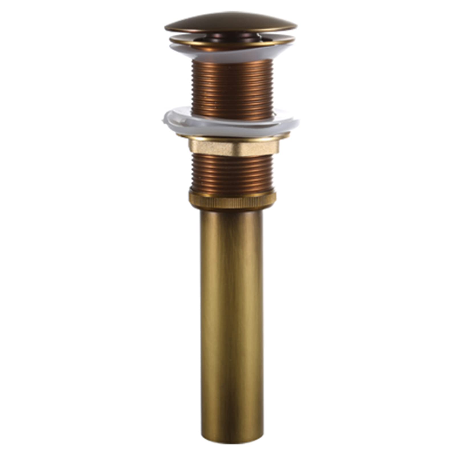 Bonde de Lavabo avec Trop Plein Bonde Clic Clac Universelle Bonde de Vidage Lavabo Pop Up Laiton Rustique 11/4 Pouce Pour Robinet D'évier De Cuisine,UN