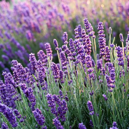 2 Lavender Plants, Live Lavender Flower Plant 2 to 4 Inch, Fragrant Shrub Indoor Outdoor Planting (Phenomenal Lavender) - Thumbnail 5