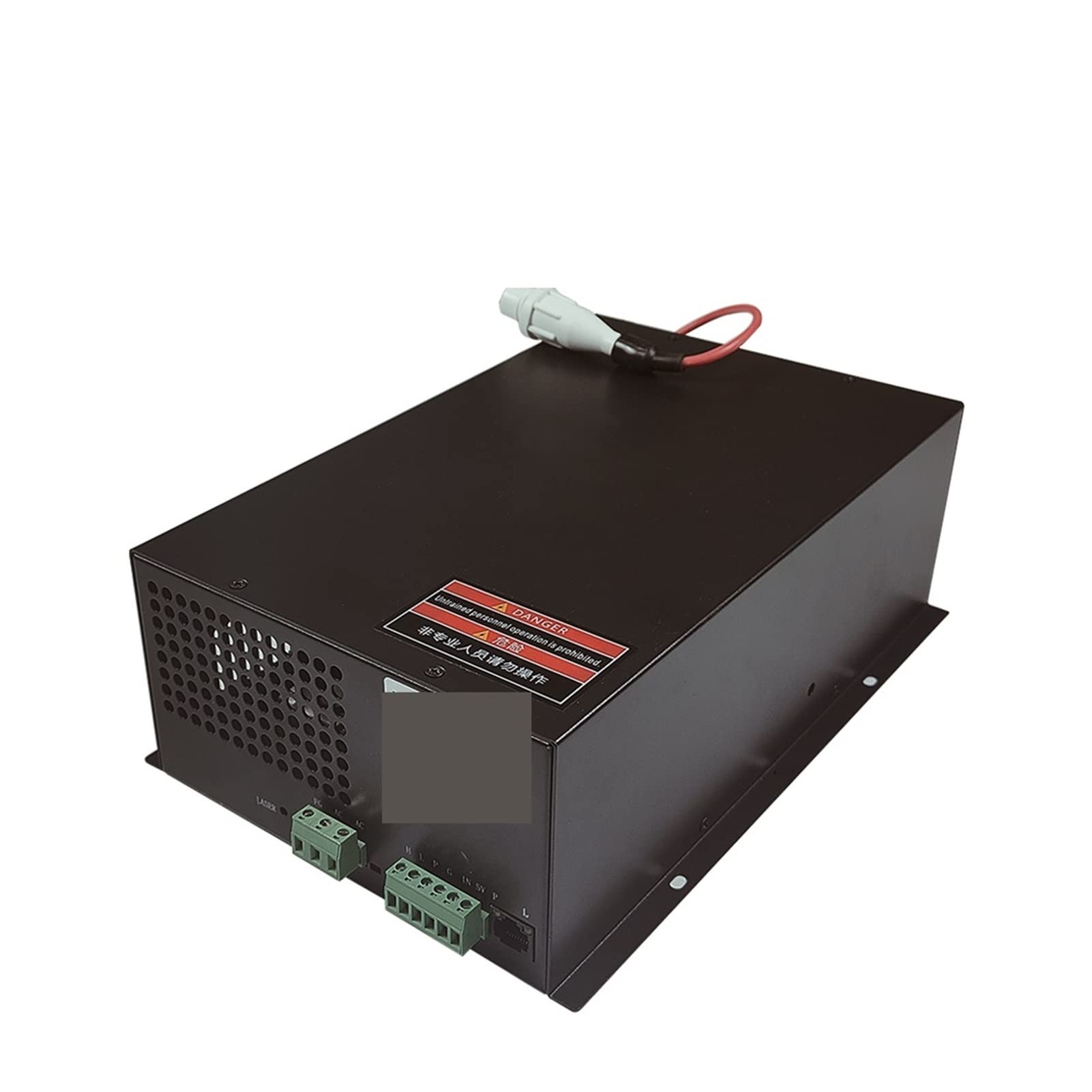 LNHHG Hunst CO2 Power Supply MYJG-100W Generator For 80W-120W Engraving Cutting Machine Tube(MYJG-80W)