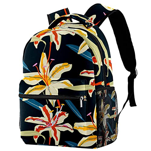 Mochila escolar para portátil bolsa de libros diario casual hombre mujer