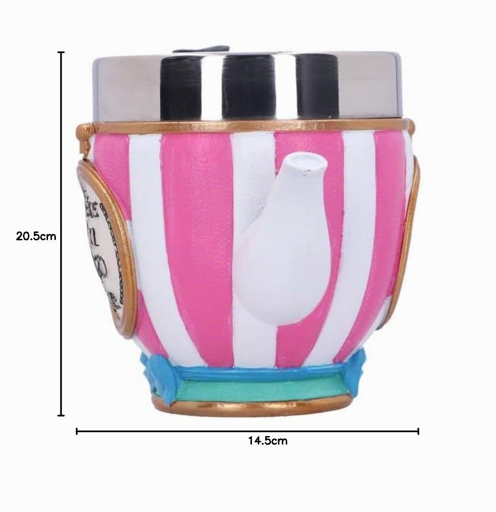 Nemesis Now Pinkys Up - Tazza per cappellaio, 11 cm, colore: Rosa