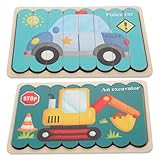 D'éveil : ludique, amusant et sans danger, ce puzzle permet à vos enfants d'apprendre en s'amusant. circuits de voitures et jouets de puzzle