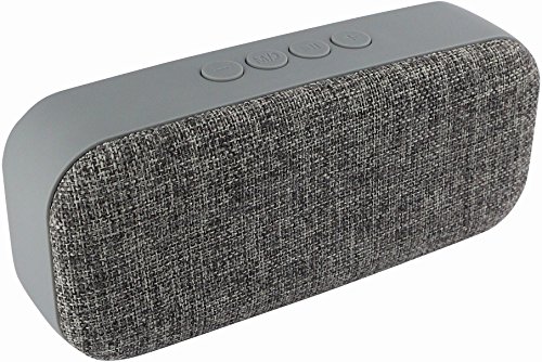 Preisvergleich Produktbild Fontastic 251030 Bluetooth Lautsprecher Samba grau