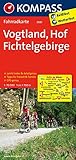 Vogtland - Hof - Fichtelgebirge: Fahrradkarte. GPS-genau. 1:70000: Fietskaart 1:70 000 (KOMPASS-Fahrradkarten Deutschland, Band 3081)