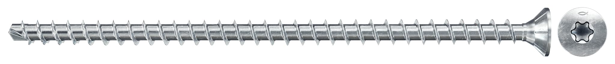 fischer PowerFull II 10.0 x 280, Premium Fully Threaded Screw (Pack of 50) with Innovative Tip Geometry - Image 3