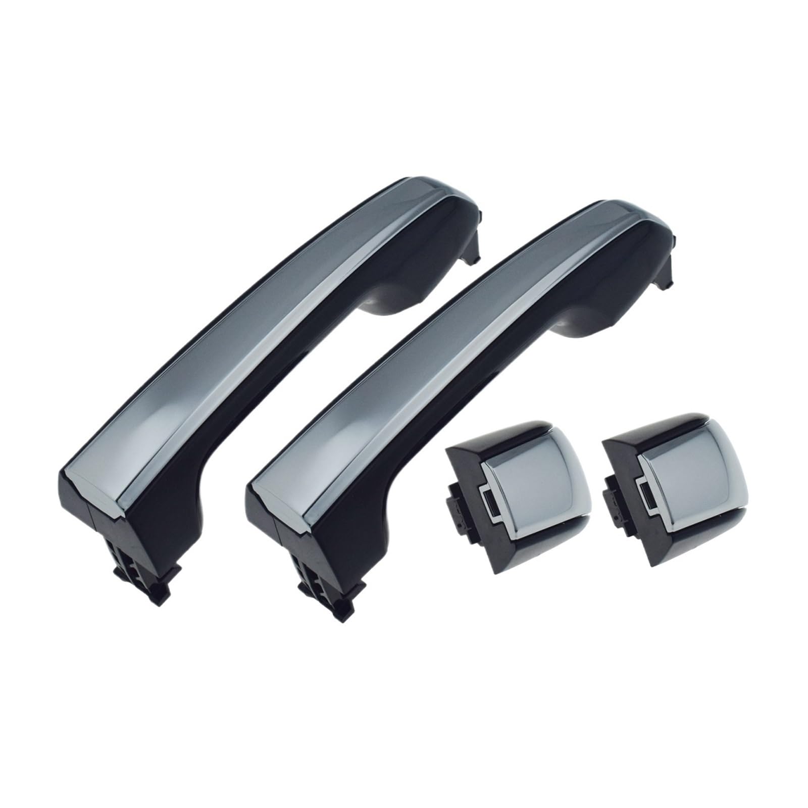 DHDYJSA for Lexus for GX460 for V8 2010 2011 2012 2013 2014 2015 2016 2017 2018 2019 2020 2021 Car Outside Door Handle Rear Left Right Outer Door Handle(2 Pcs Rear LH RH)