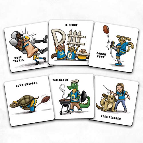 Image of YouTheFan NCAA Officially-Licensed Memory Match Game - Humorous, Team-Specific, Original Hand-Drawn Artwork, Fun for the Whole Family, for Fans Young and Old