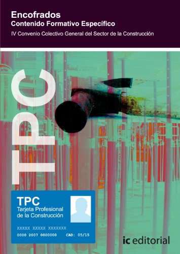 Portada de Tpc - Encofrados. Contenido Formativo Especifico