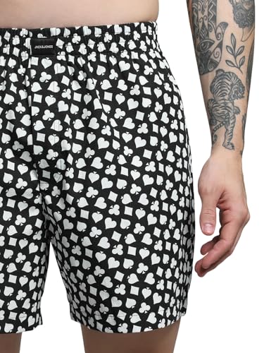 Image of JACK & JONES Men's Cotton Blend Modern Boxer Shorts