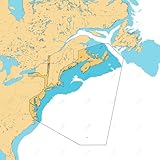 C-MAP Reveal Coastal - Nova Scotia to Chesapeake Bay, Map Card for Marine GPS Navigation