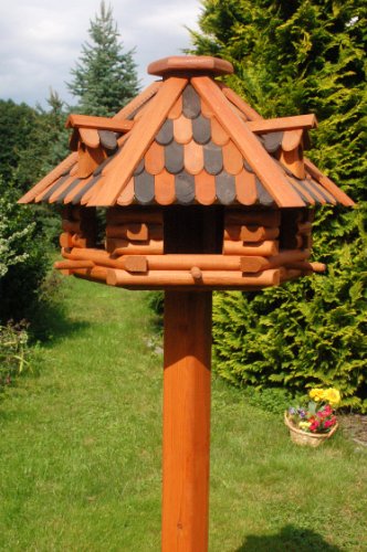 Massives Luxus Vogelhaus mit Ständer - 2