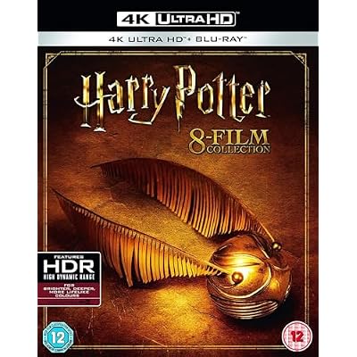 Harry Potter: The Complete 8-Film Collection [4K UHD + Blu-Ray] [Region Free]