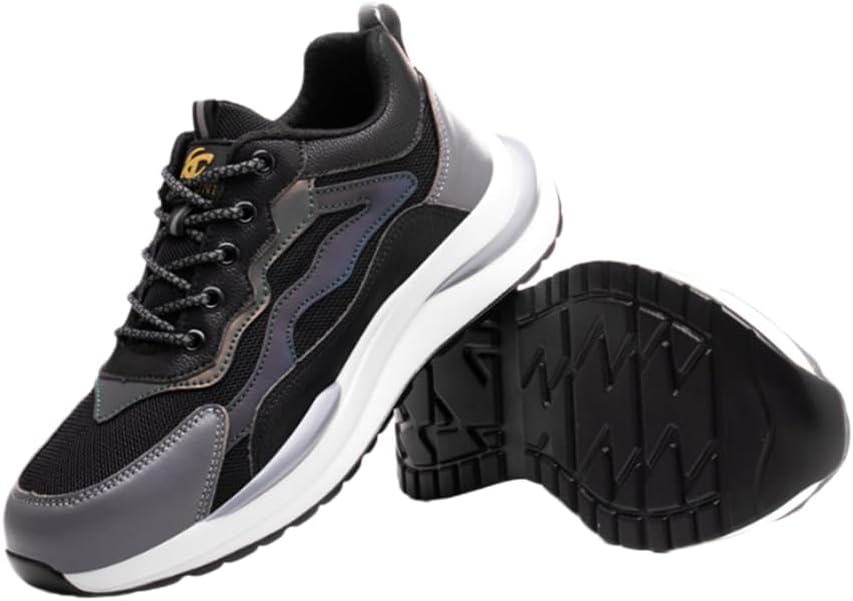 [青欣] 安全靴 メンズ 作業靴 ワークシューズ セーフティーシューズ あんぜん靴 スニーカー 強化先芯 釘踏み抜き防止 滑り止め