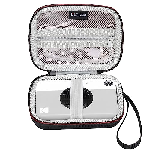 LTGEM Case Compatible with KODAK Printomatic/KODAK EKTAR H35 / H35N / KODAK Step/Step Touch Full-Color Instant Print Digital Camera, Gray(Case Only)