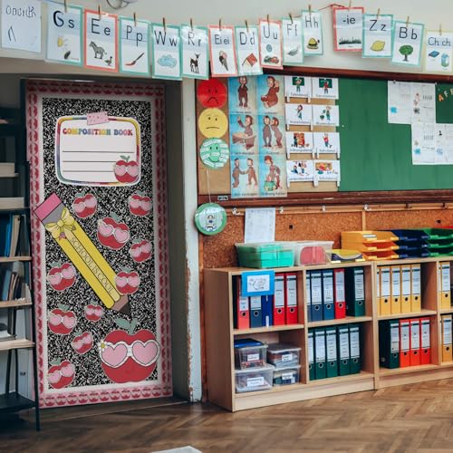 Fournitures de fête pour salle de classe avec bannière composition