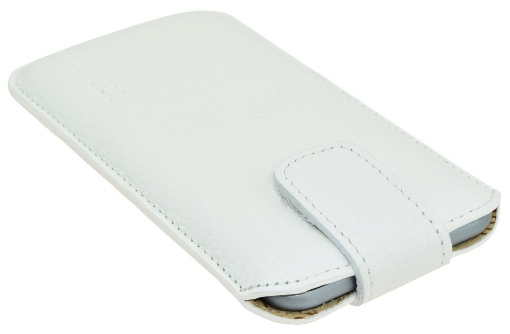 Suncase Custodia In Vera Pelle Per Huawei Y6 2019 – Slim Con Linguetta E Chiusura Magnetica, Caffè Antico - 3