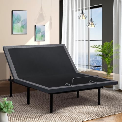 Bearmanoutdoor QUEEN 001 Adjustable Bed Frame Queen,Zero Gravity Electric Bed With Wireless Remote,Queen Adjustable Bed Base,Under Bed Light,Head And Foot Incline,4 Usb Ports,Adjustable Heights,Easy Assembly thumb #6