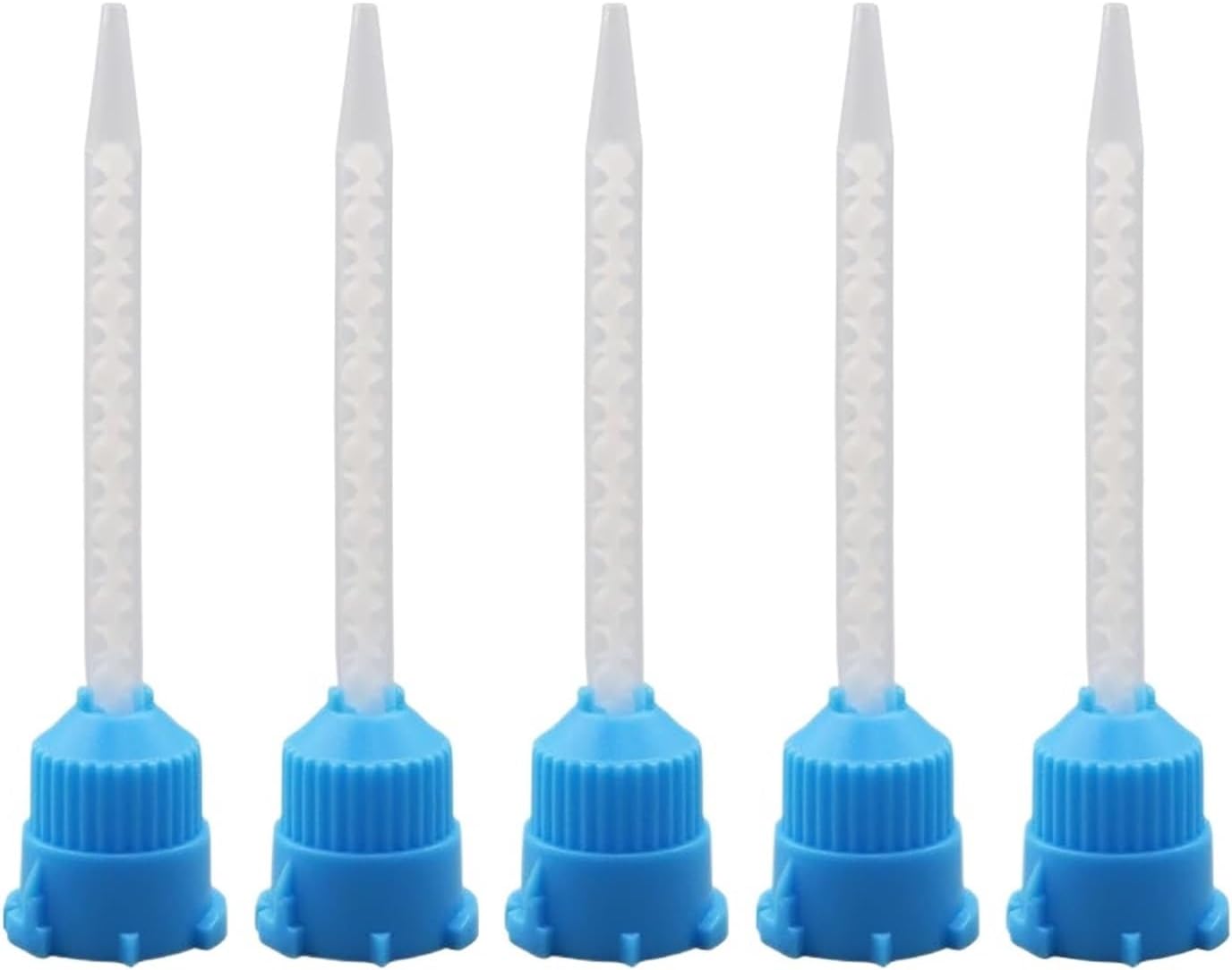 エポキシ混合ノズル 50個/袋 ミキシングチップ 印象チューブ 使い捨て 混合ヘッド(50PCS)